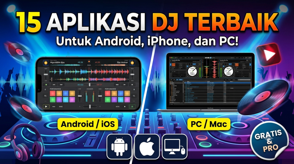 Aplikasi DJ dan Mix Musik Terbaik