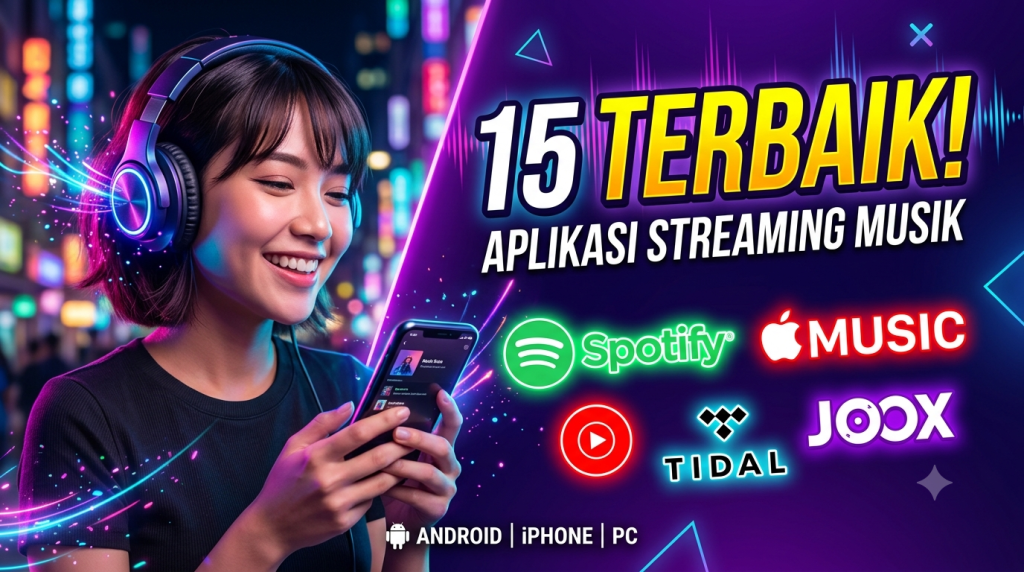 Aplikasi Streaming Musik Terbaik