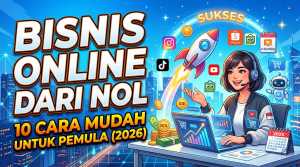 Cara Memulai Bisnis Online dari Nol untuk Pemula di 2026