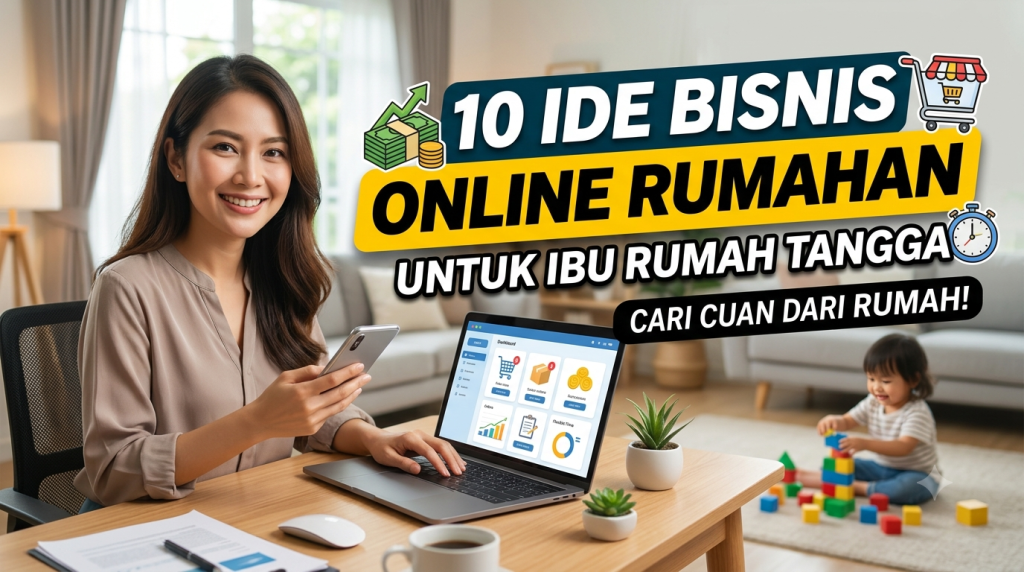 Peluang Bisnis Rumahan Online untuk Ibu Rumah Tangga