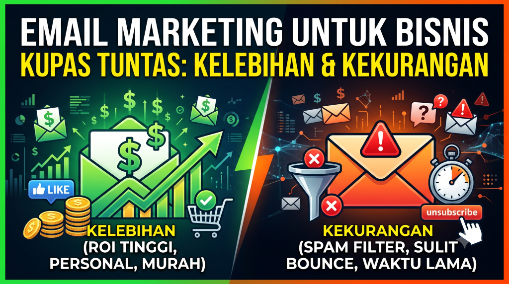 kelebihan-dan-kekurangan-email-marketing-bisnis