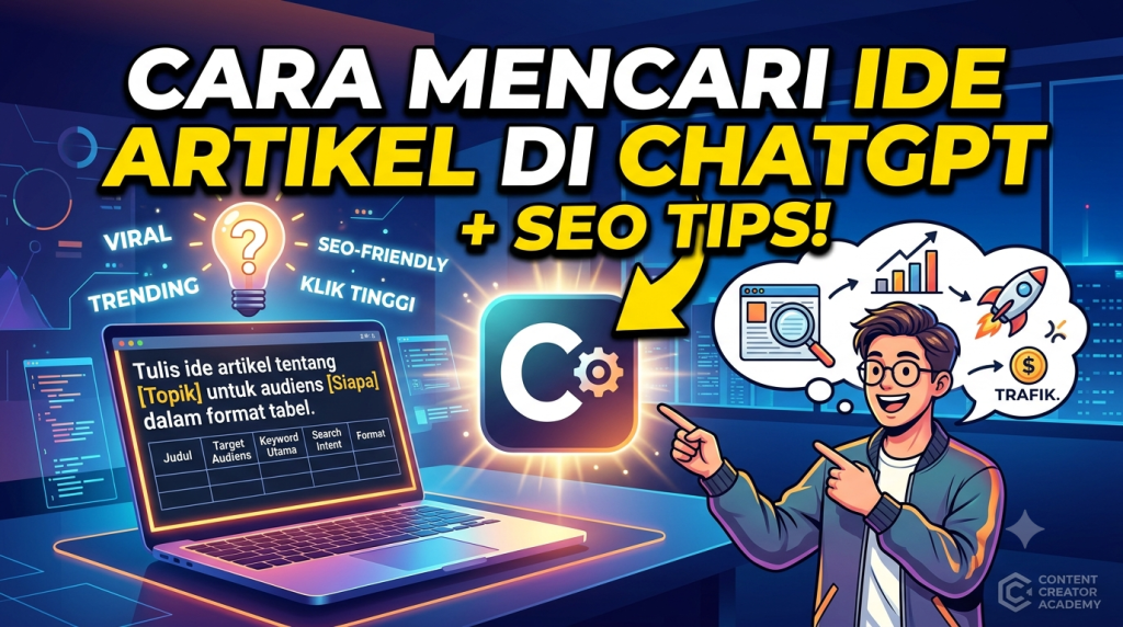 Cara Membuat Ide Artikel dengan ChatGPT