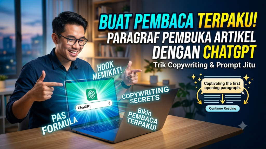 Cara Membuat Paragraf Pembuka Artikel dengan ChatGPT