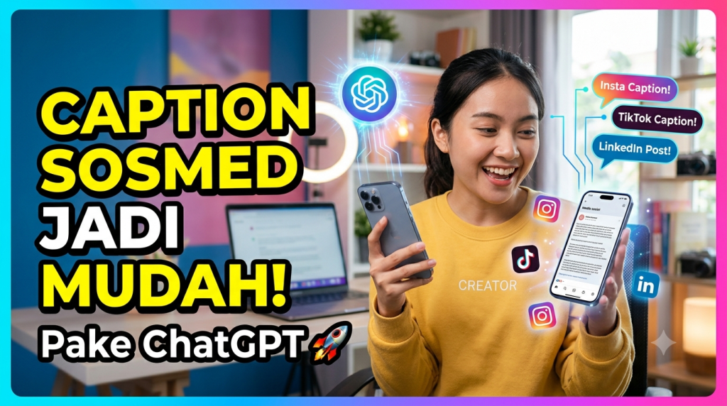 Cara Jitu Menggunakan ChatGPT untuk Caption Media Sosial