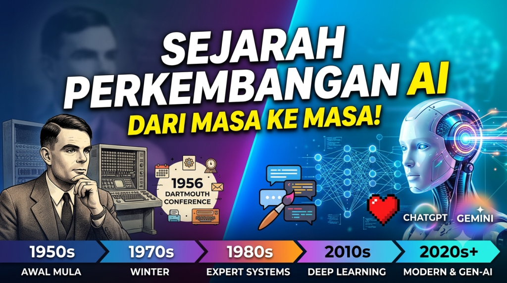 Sejarah Perkembangan Artificial Intelligence dari Masa ke Masa