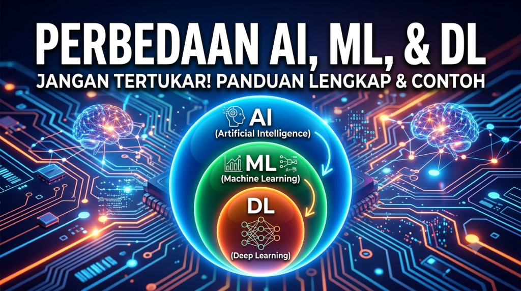 Perbedaan AI, Machine Learning, dan Deep Learning