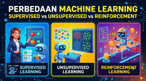 Perbedaan Supervised, Unsupervised, dan Reinforcement Learning