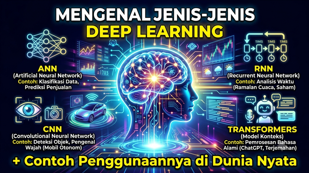 Jenis Jenis Deep Learning dan Contoh Penggunaannya