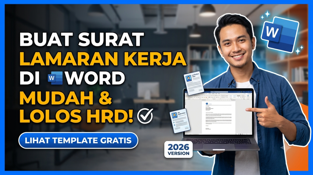 Cara Membuat Surat Lamaran Kerja di Microsoft Word