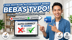 Cara Mengaktifkan dan Mematikan AutoCorrect di Word