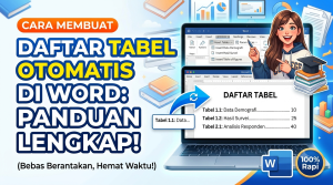 Cara Membuat Daftar Tabel Otomatis di Word