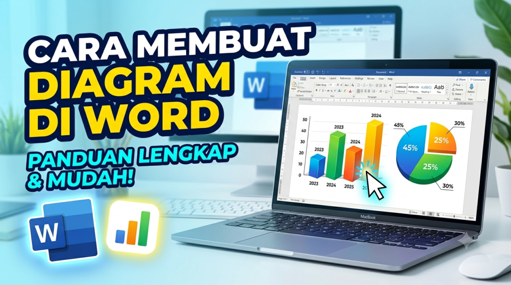 Cara Membuat Diagram di Microsoft Word untuk Pemula