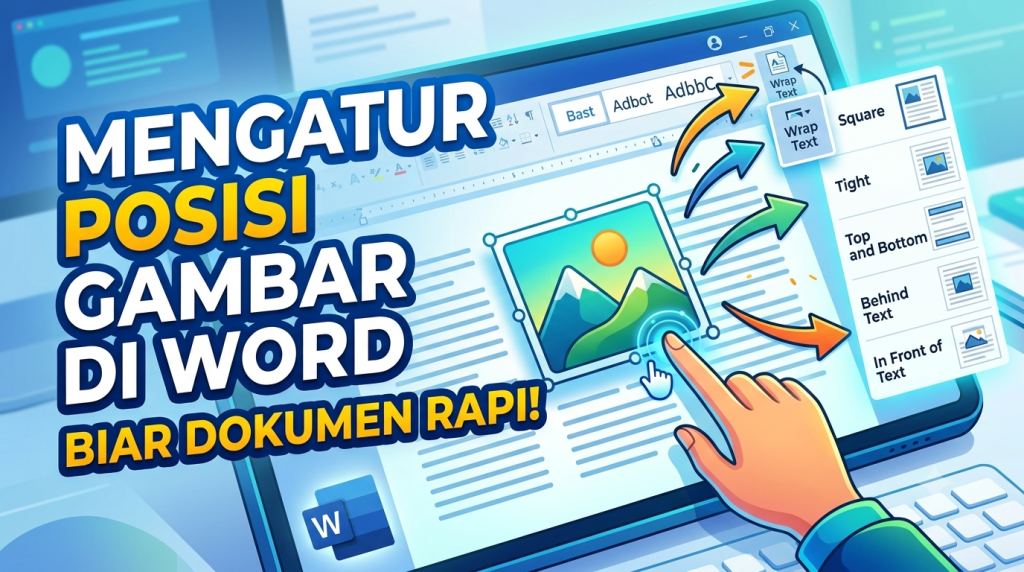 Cara Mengatur Posisi Gambar di Microsoft Word