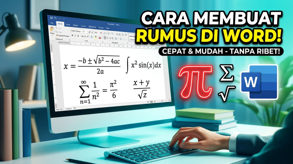 Cara Membuat Rumus Matematika di Word