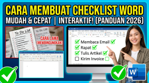 Cara Membuat Checklist di Microsoft Word
