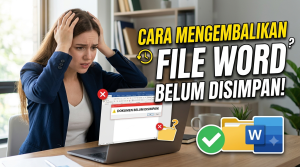 Cara Ampuh Mengembalikan File Word