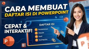 Cara Membuat Daftar Isi di PowerPoint